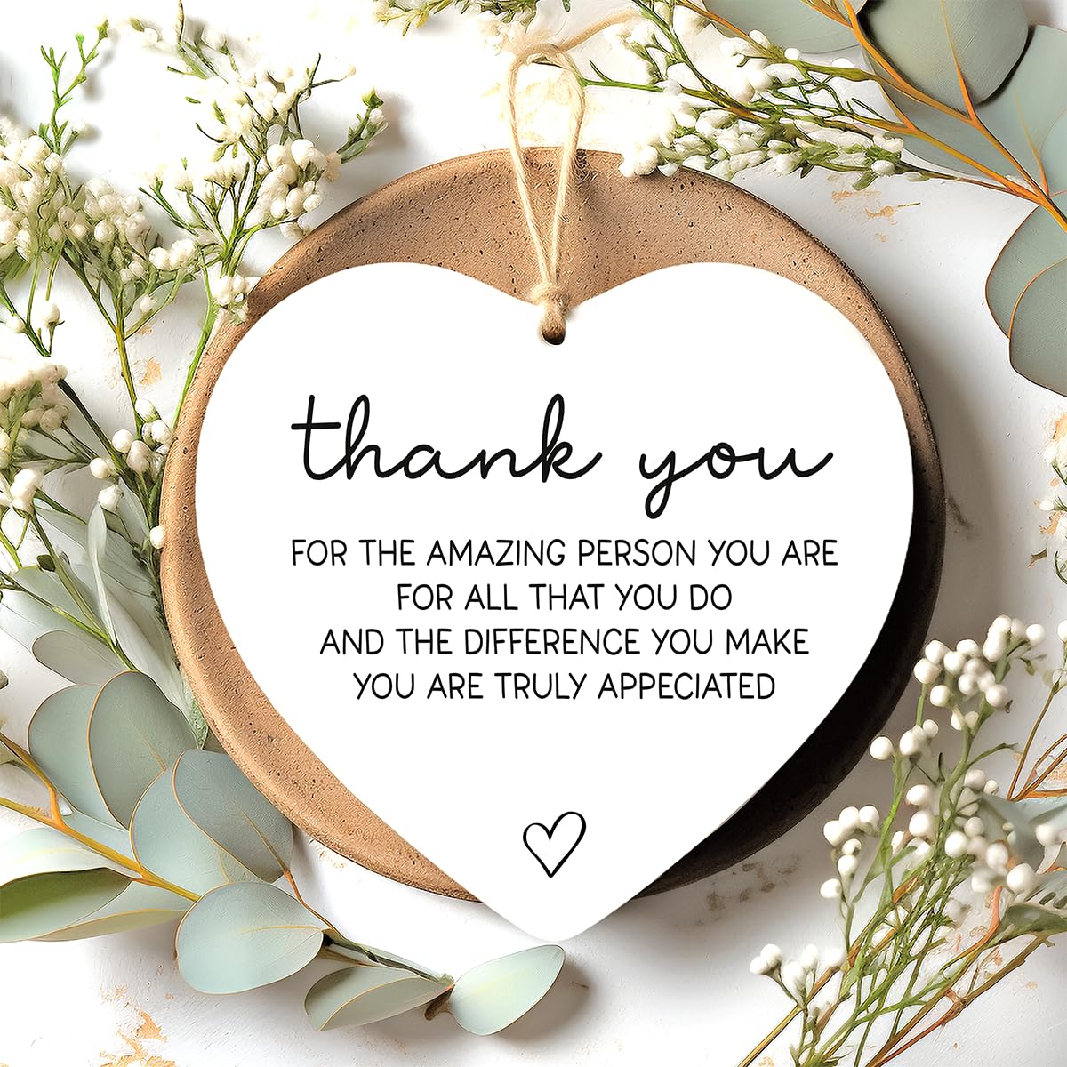 Colourbat Clear Acrylic Thank You Gift Appreciation Gift To Say Thank You Keepsake Thank You For Everything Acrylic Gift