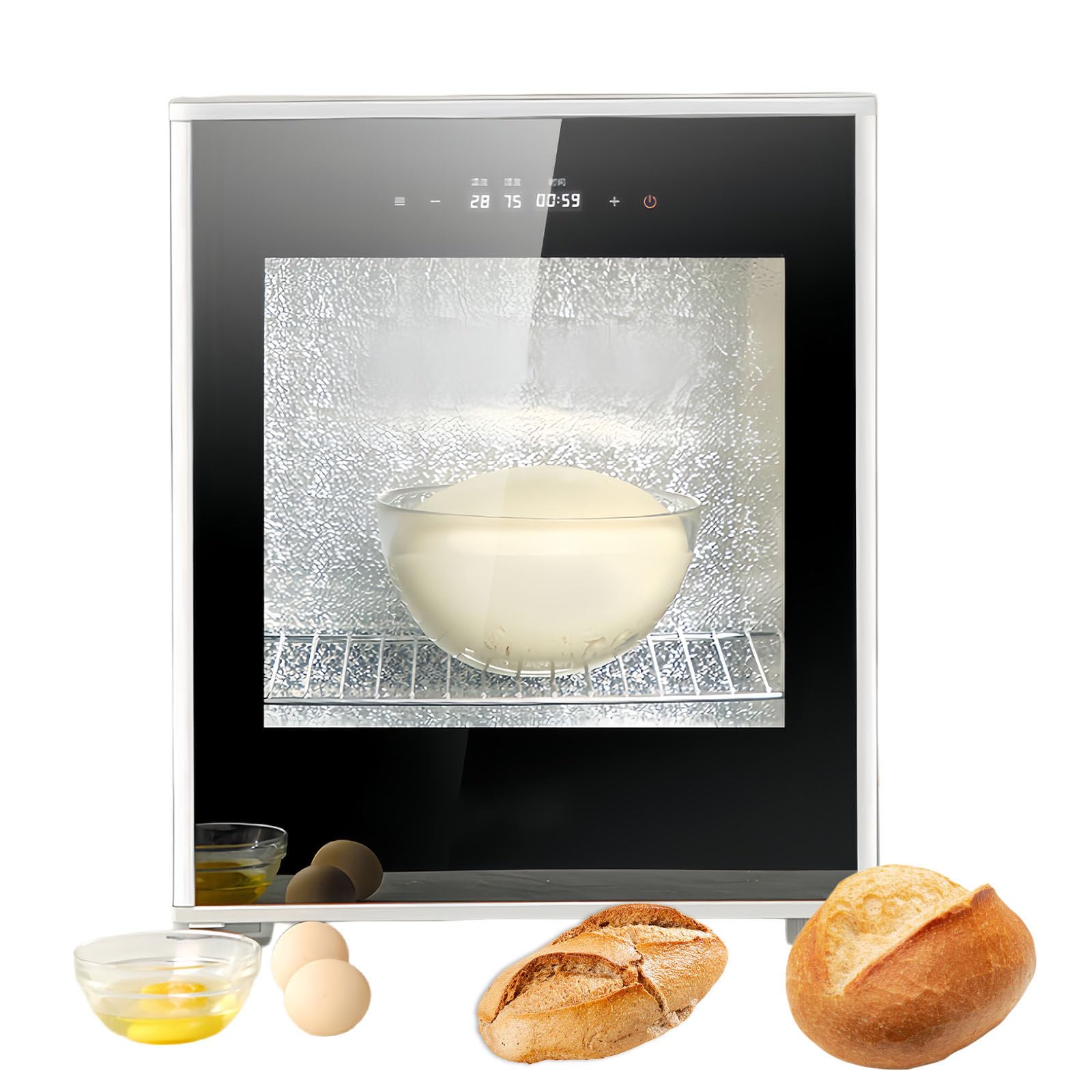 Glowdora Fermentation Box For Dough & Yogurt & Bread,40l Electric Proofing Machine 20-50°C，With Adjustable Temperature