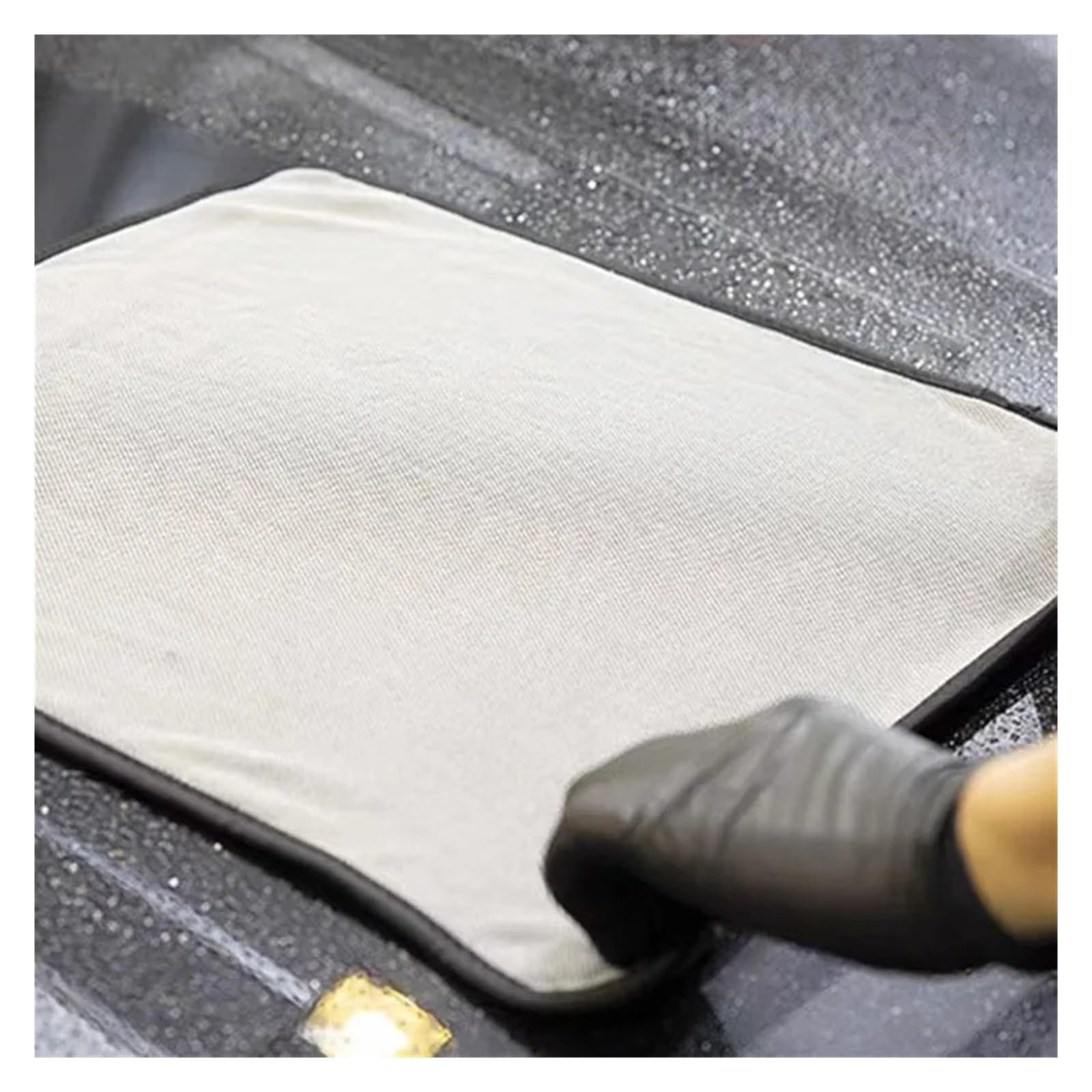 Paño de Limpieza de Microfibra for Coche, Absorbente, Suave, Trenzado y Que no Deja Marcas.