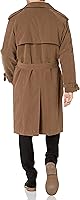 Vista 3 de LONDON FOG Men's Iconic Double Breasted Trench Coat with Zip-Out Liner and Removable Top Collar