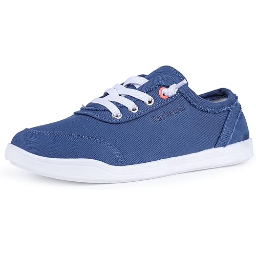 Merence TACHOHEN Slip-On Sneakers for Women Comfort Casual Canvas Shoes with Orthotic Insole Arch Support Shoes