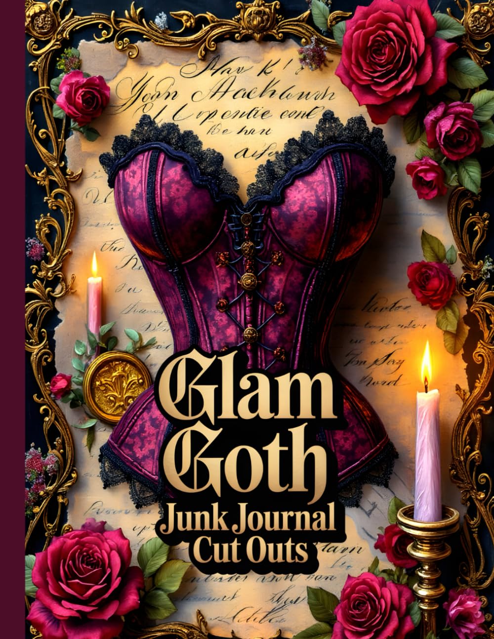 Glam Goth Junk Journal Cut Outs: A Single-sided Victorian Gothic Ephemera Collection for Scrapbooking and Crafts