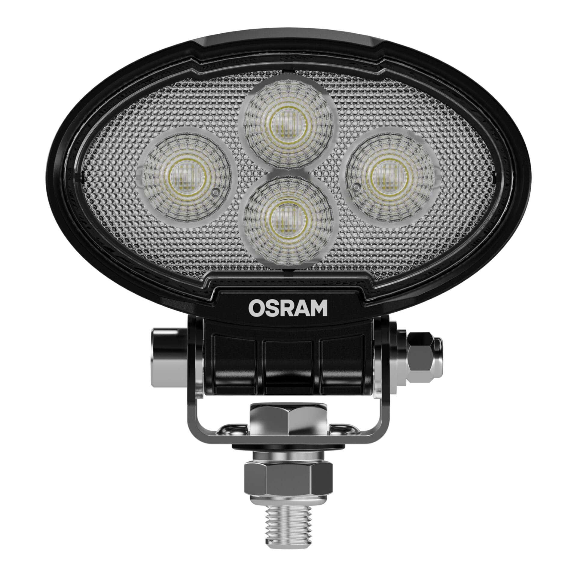 OSRAM LEDriving Oval WL VX100-WD, fari da lavoro a LED OFF ROAD, 1500 lumen, fascio luminoso fino a 50 m, 12V/24V