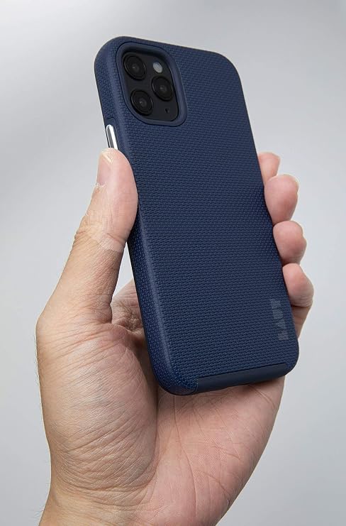 LAUT - Shield case Compatible with iPhone 12 Pro Max |Ultra Durable Double Layer | 13ft./4m Impact Protection| Easy-Grip Casing Coral