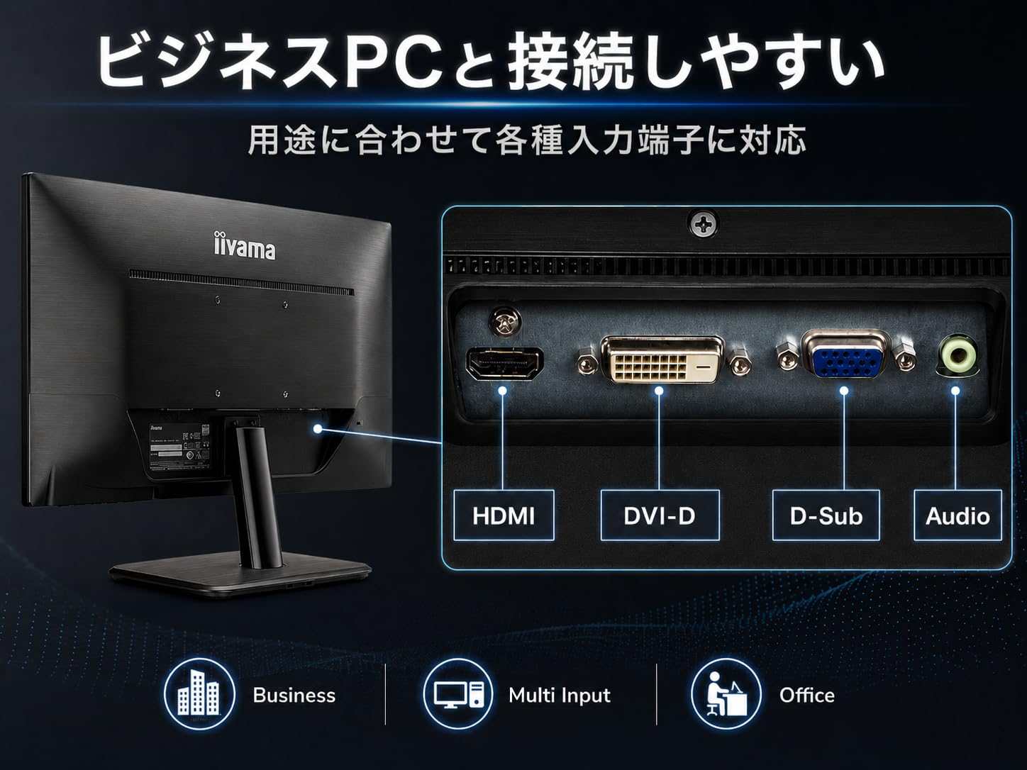 Amazon.co.jp: 【整備済み品】iiyama ProLite XU2390HS-B5 23インチ