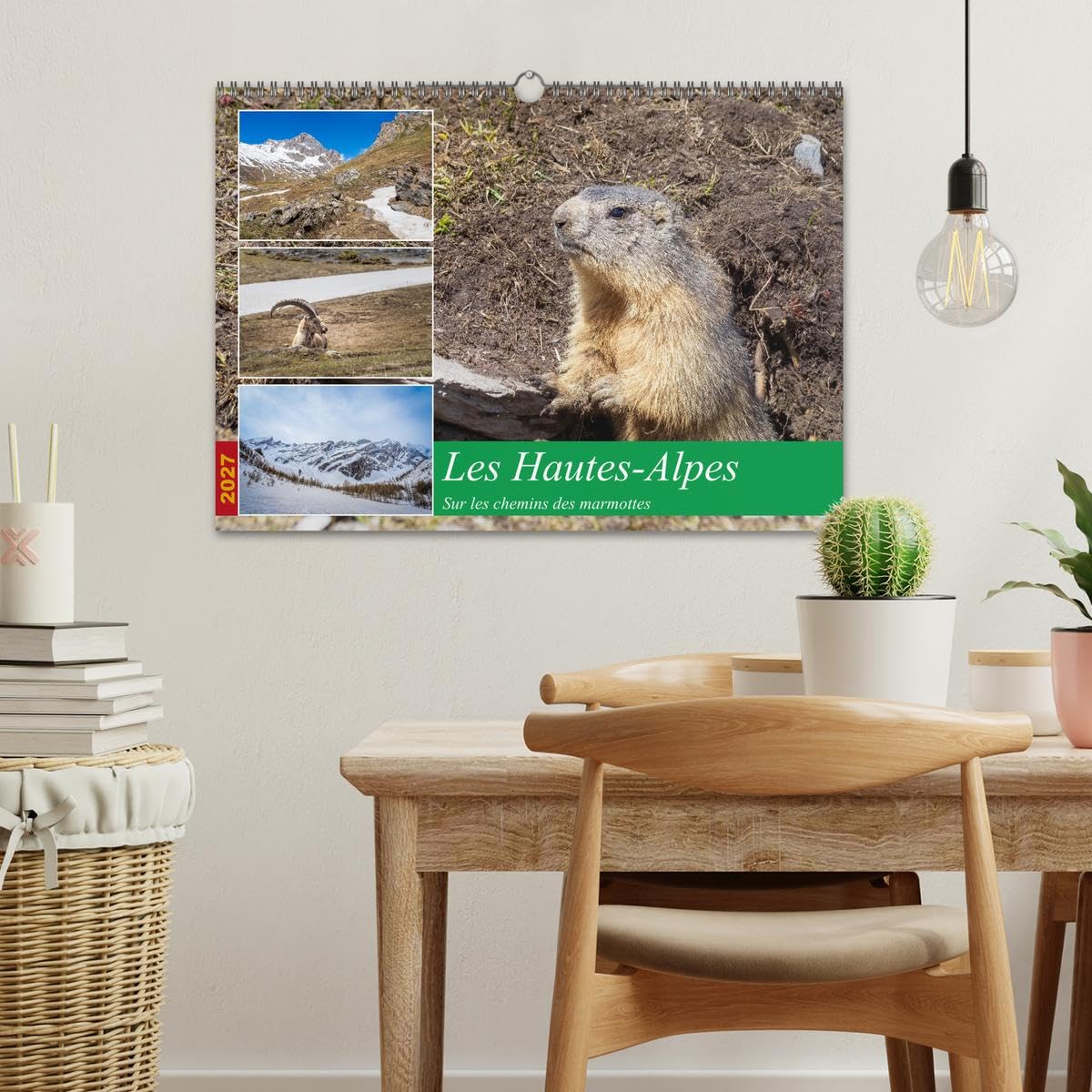 Les Hautes-Alpes sur les chemins des marmottes (Calendrier mural 2027 DIN A3 vertical), CALVENDO calendrier mensuel: A la découverte des chemins des Heutes-Alpes