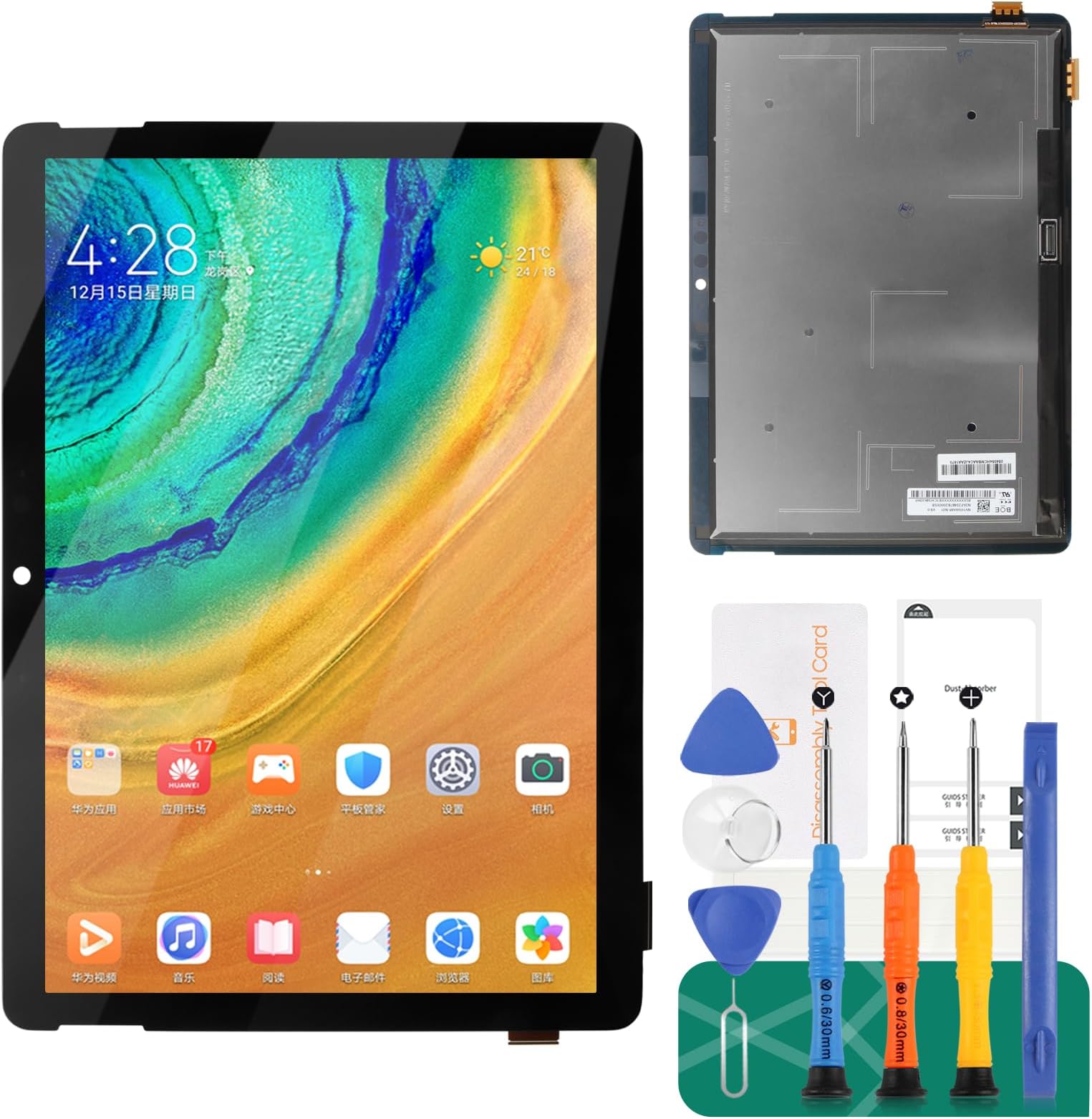 for Microsoft Surface Go 2 Screen Replacement for Microsoft Surface 1926 LCD Screen Replacement for Microsoft Surface Go 3 LCD Touch Screen Digitizer Display Assembly Replacement 1901 1927 Black
