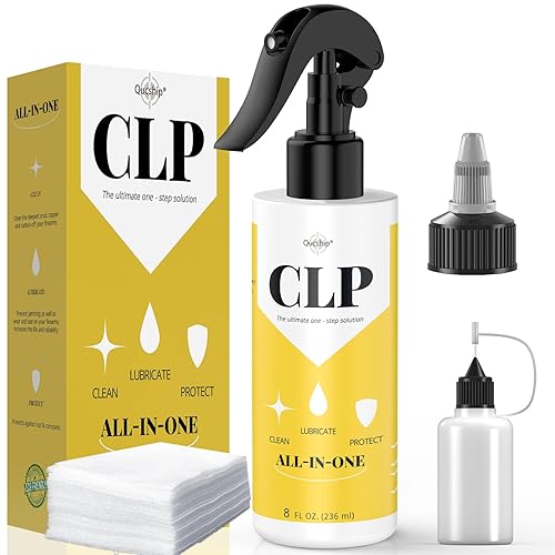 Aceite para pistola 8 oz, lubricante premium para pistola, kit multiusos de limpieza y protección para pistola, limpiador y lubricante para pistola