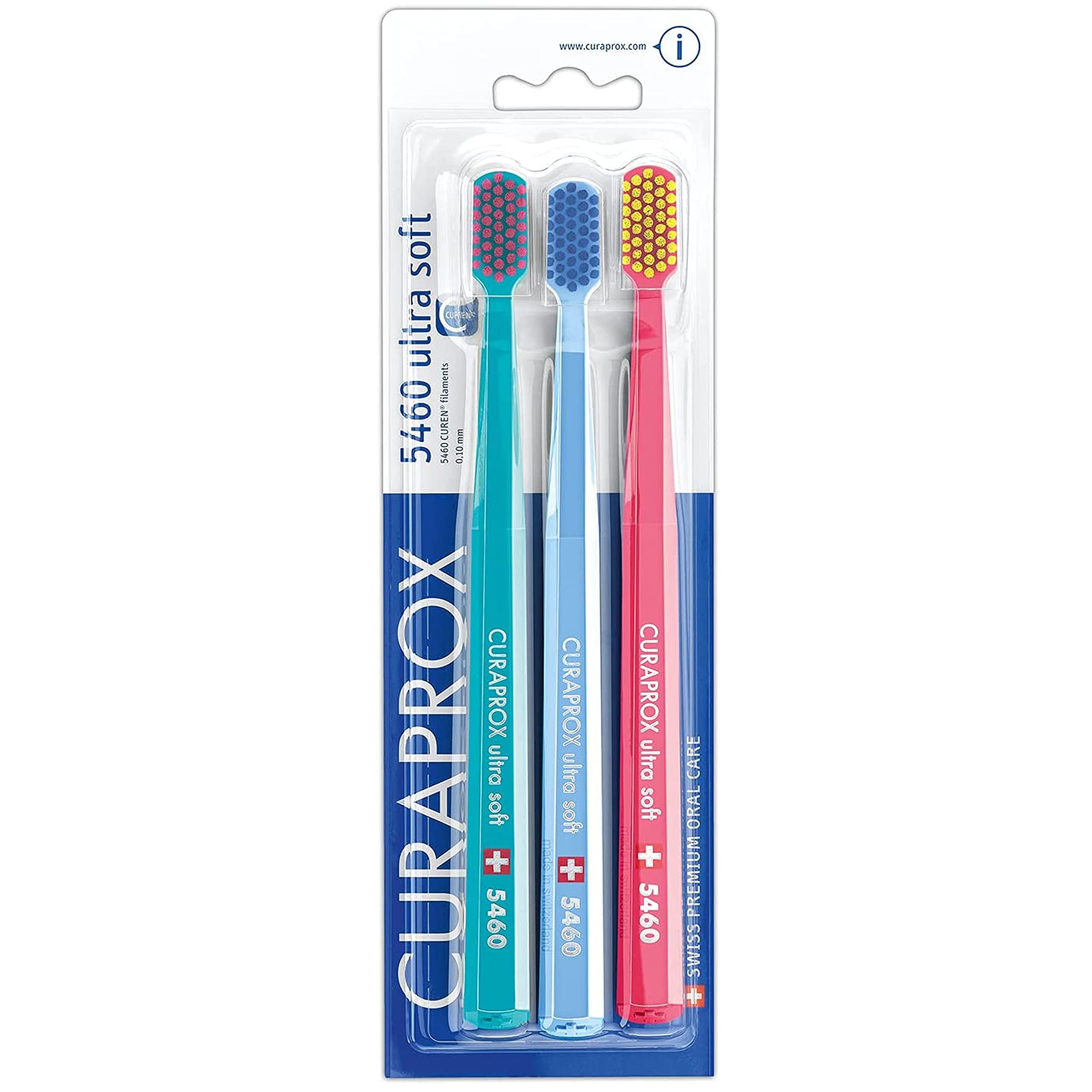 Dr Reddy's Cs 5460 Manual Toothbrush For Kids Extra Gentle Bristles,Densely Packed Filaments Reaches All The Critical Areas Incredibly Fine Rounded Ends To Clean Along The Gum Line Pack Of 3