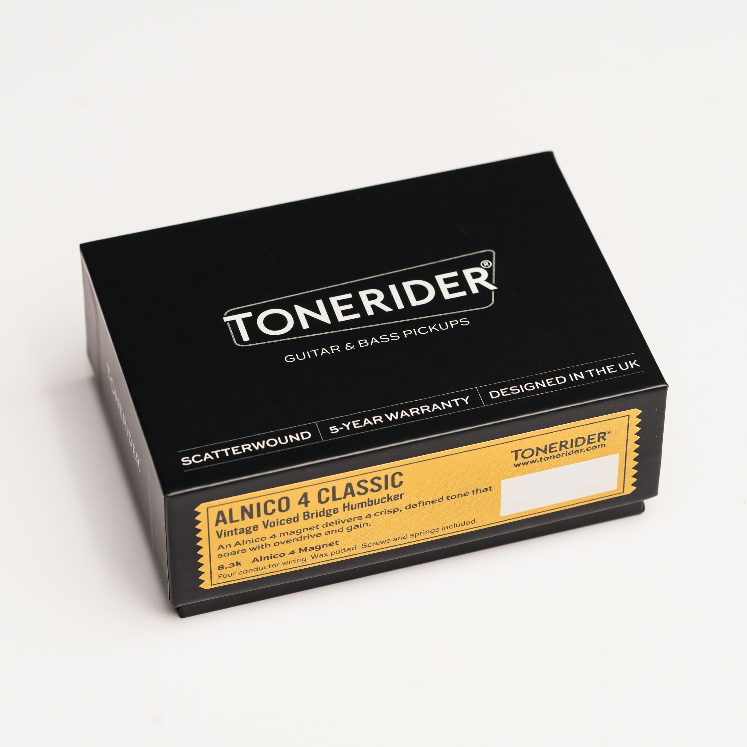Tonerider AC4 Alnico IV Classics Micro humbucker chevalet Noir