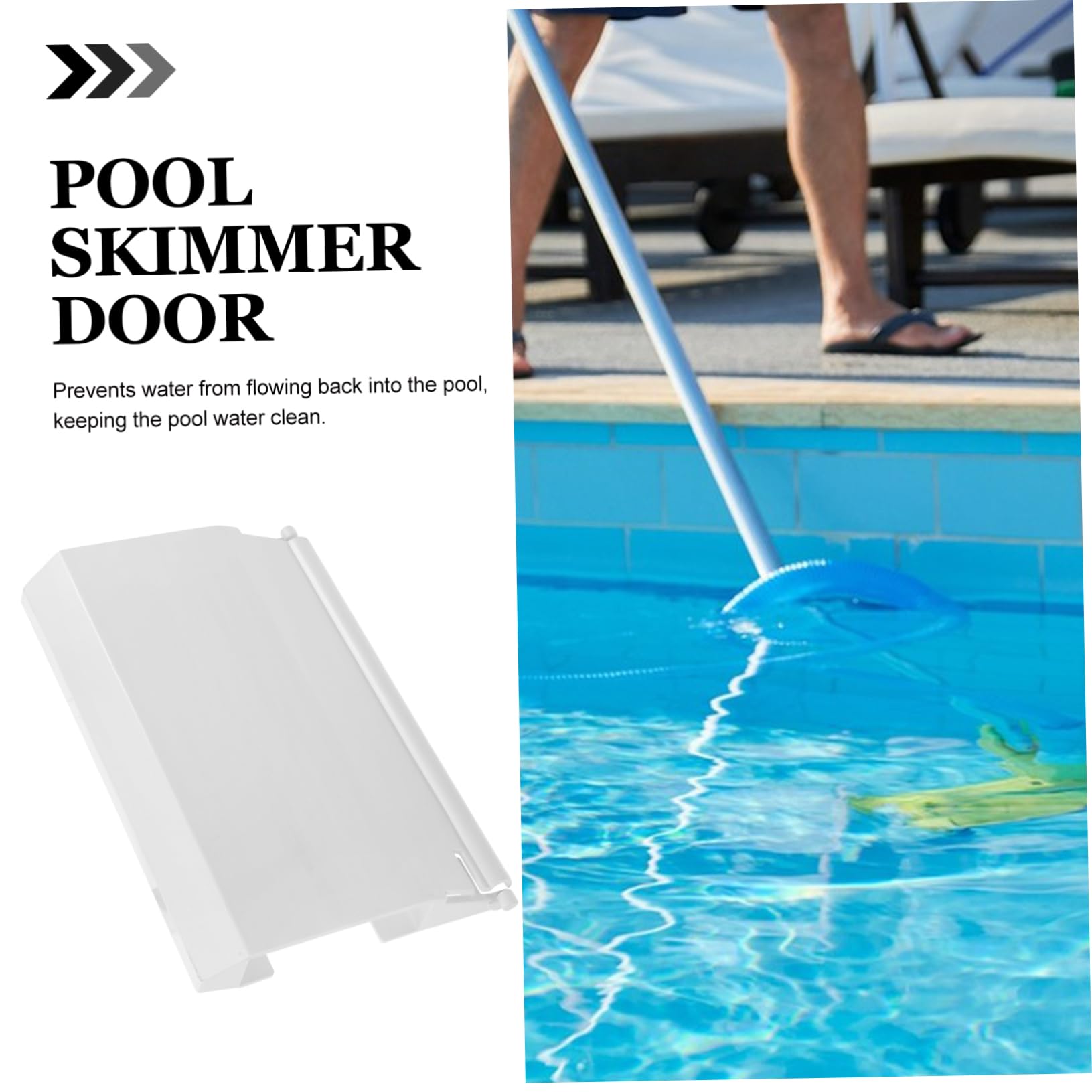 Puerta De Desnatadora De Piscina De Reemplazo Compatible Spxk Accesorios para Skimmer De Instalación y El De Agua