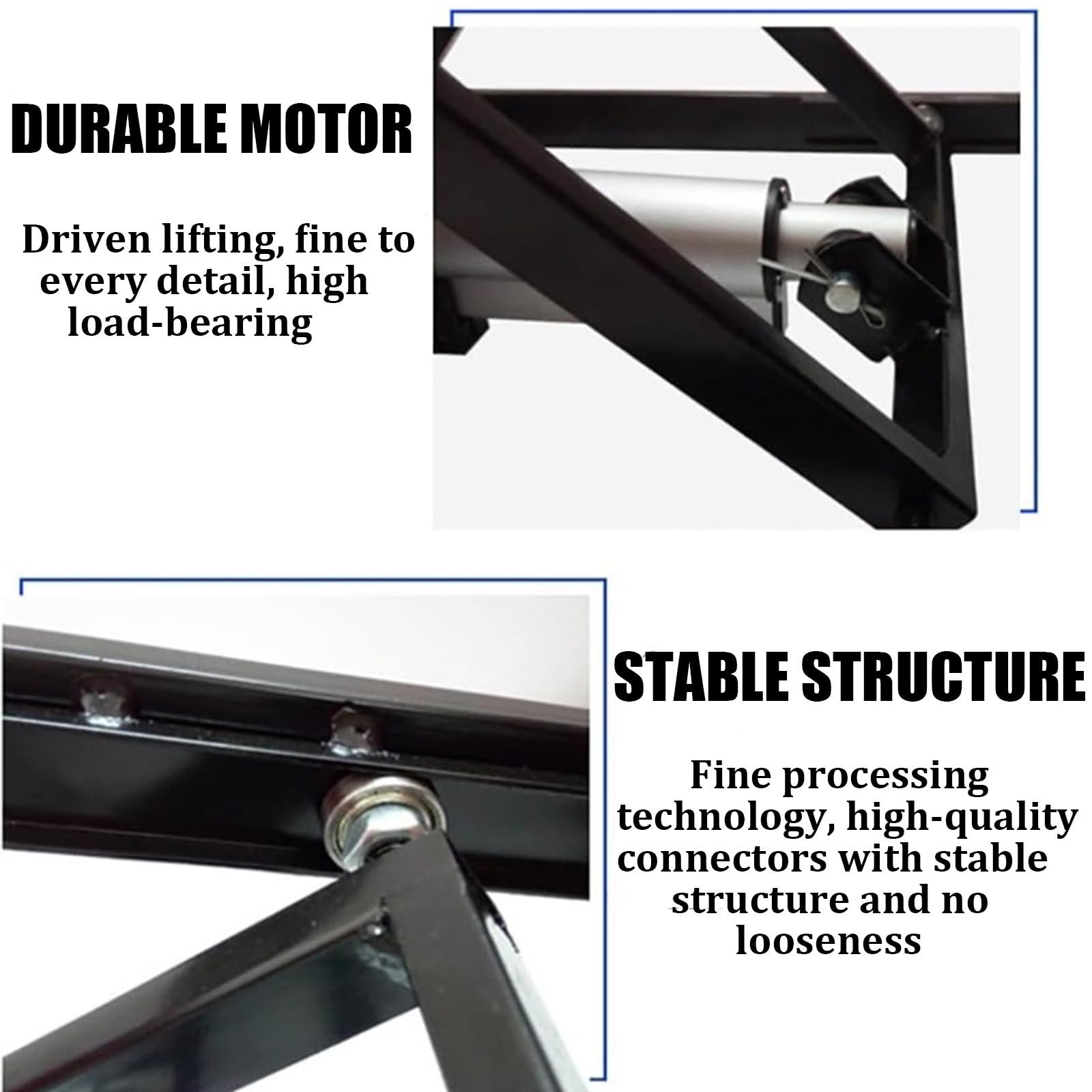 Elevador De Tijera Para Coche, Elevador De Escritorio De Pie Sobre La Mesa, Mesa De Altura Regulable Para Ordenador PortáTil Y EstacióN De Trabajo De Un Solo Monitor Para Uso,cable