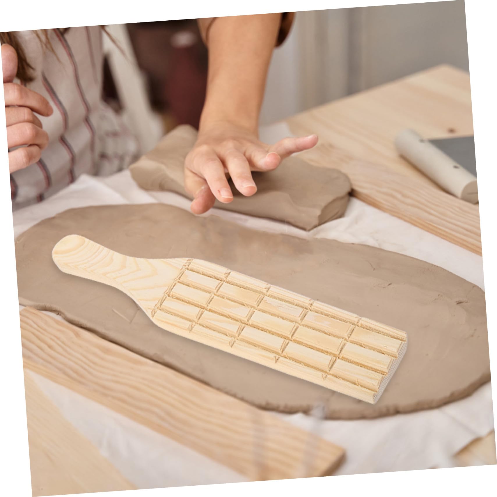 3 Paletas De Madera Paletas De Arcilla Simples Herramienta Para Esculpir Madera Y Arcilla Herramientas Para Almohadillas Para Esculpir