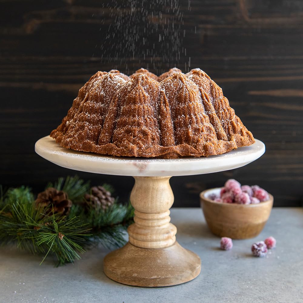 Nordic Ware Verry Merry Bundt, scintillante argento
