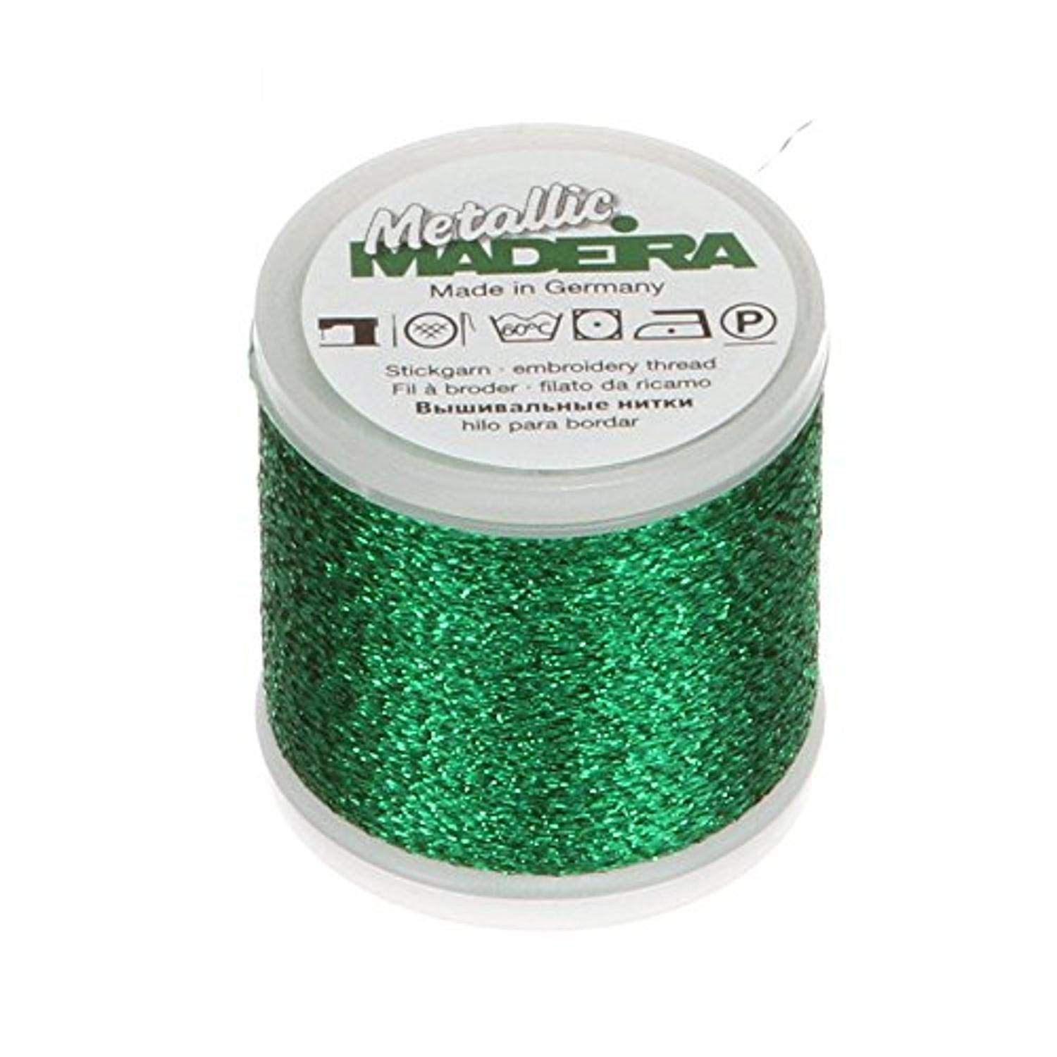 Madeira Green 200 M Metallic Thread,