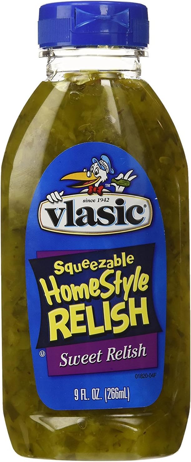 Vlasic Home Style Sweet Relish, 9-Ounce Bottles (Pack of 8)