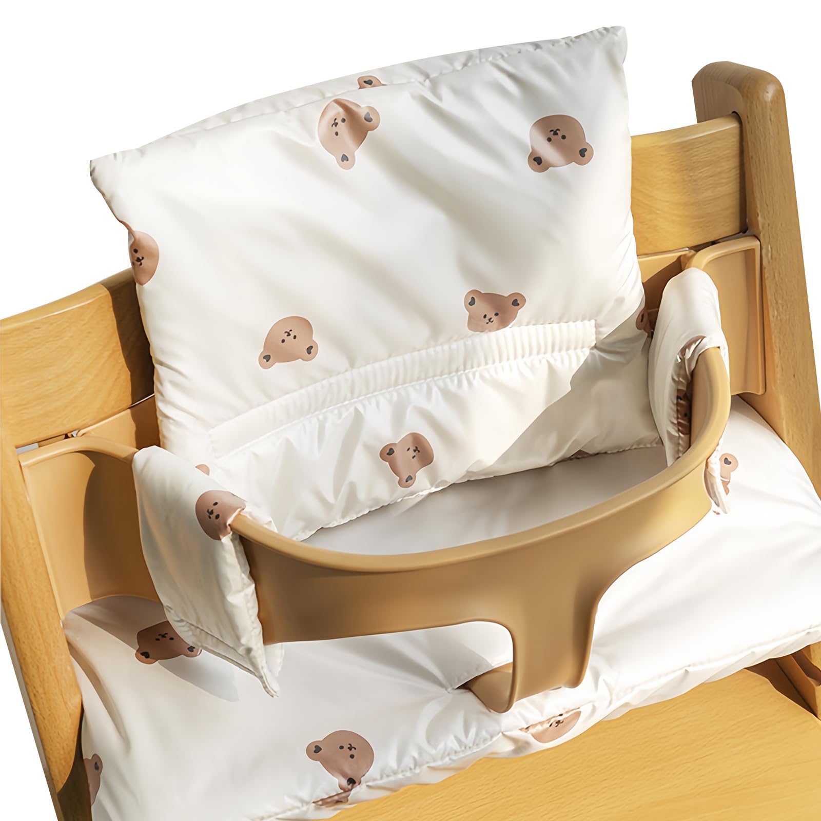 Coussin de chaise haute Highchair : coussins pour chaise haute pour enfants Stokke Tripp Trapp, antidérapant coussin pour chaise haute assise confortable pour chaises Tripp Trapp, facile à