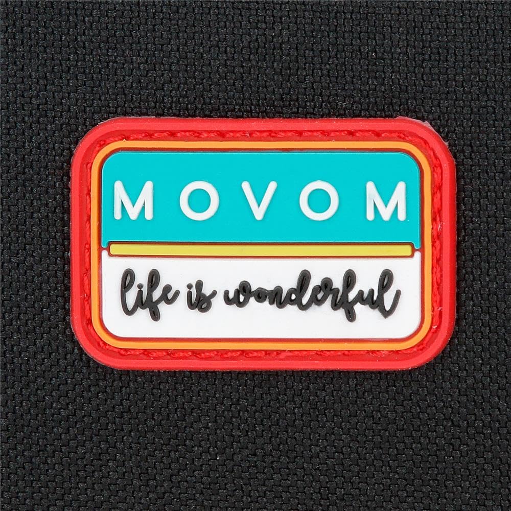 Movom Monsters Mochila Escolar Negro 30x40x13 cm Poliéster 15,6L
