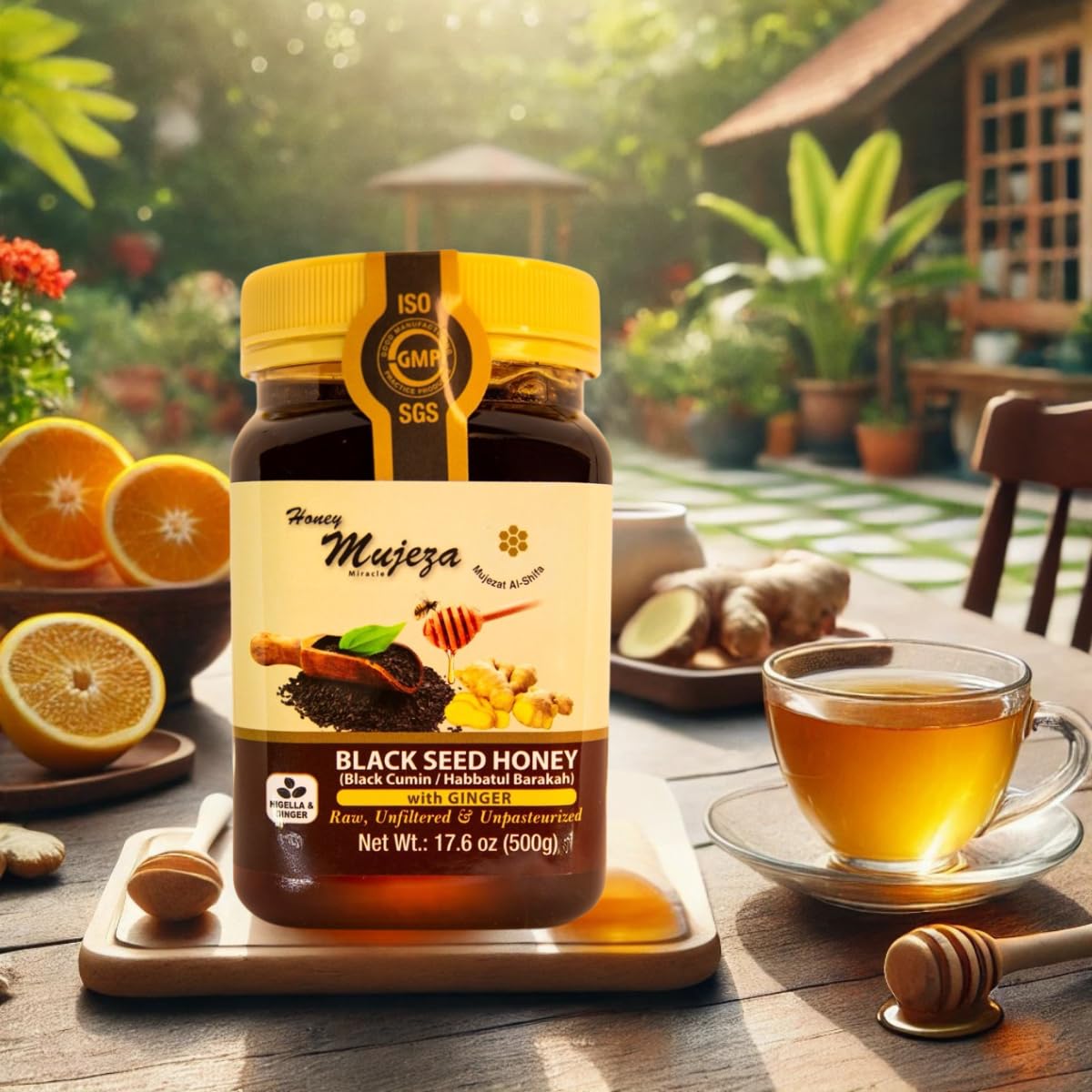 Amazon.com : Black Seed Honey with Ginger - Not Mixed with Oil or