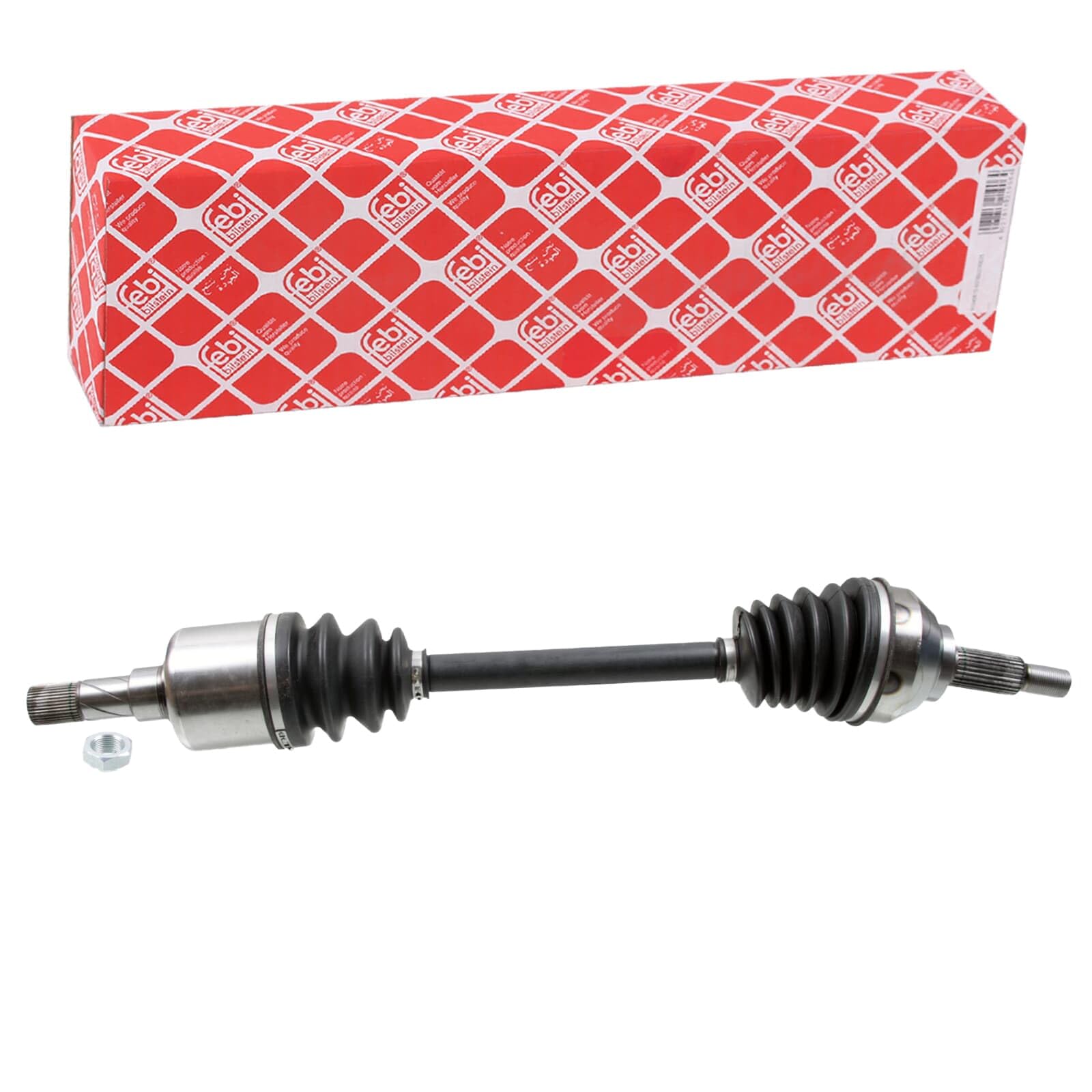 FEBI BILSTEIN Albero motore/Semiasse 181352 Compatibile con: OPEL VIVARO A Bus, VIVARO A Kasten, VIVARO A Pritsche/Fahrgestell, RENAULT TRAFIC II Bus, TRAFIC II Kasten, TRAFIC II Pritsche/Fahrgestell