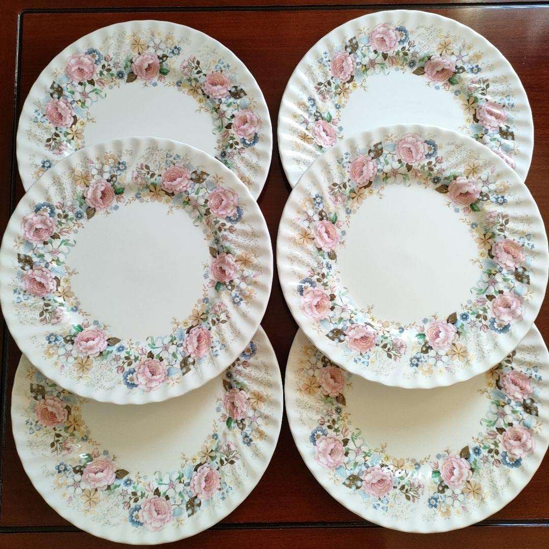 MINTON ROSE GARLAND パーティープレート