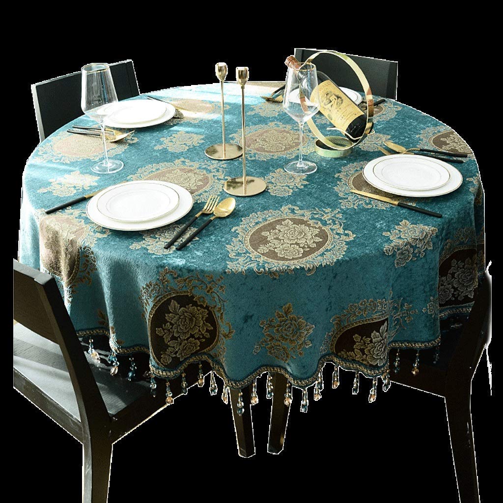 Tovaglia Rotonda Tovaglia Rotonda Europea Home Hotel Ristorante Rotonda (Blu 180 cm)