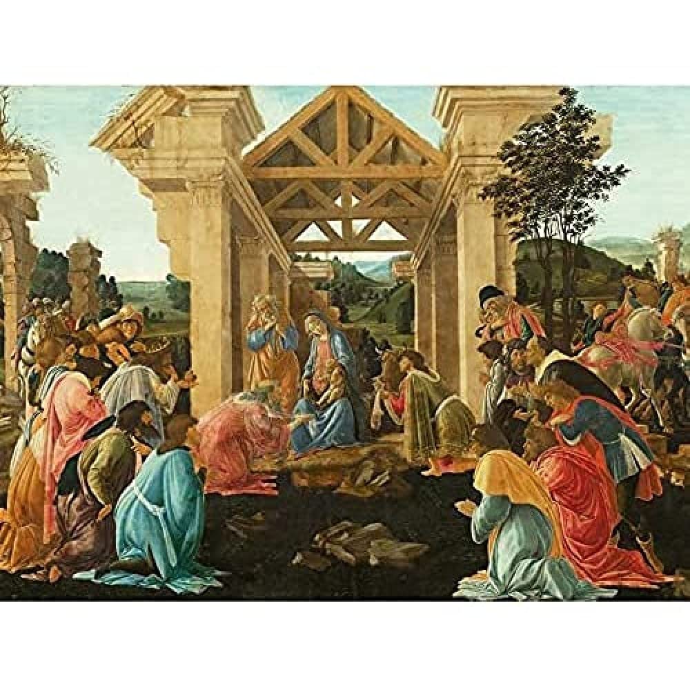 Sandro Botticelli The Adoration Of The Magi Unframed Wall Art Print Poster Home Decor Premium