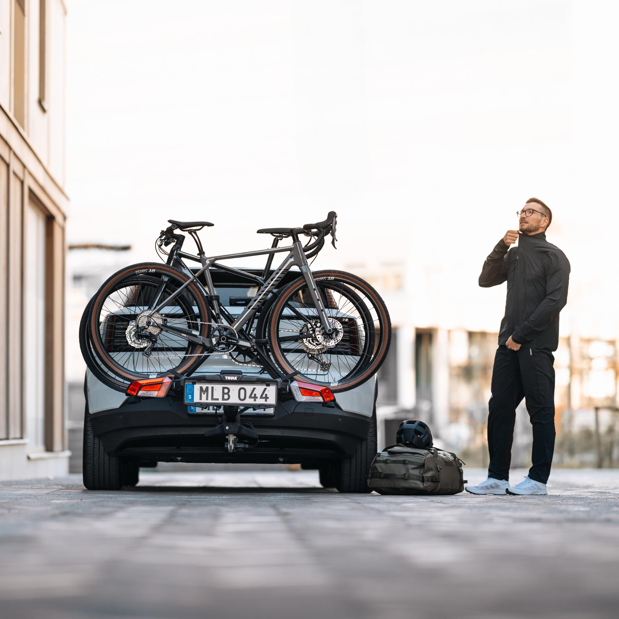 Thule Outpace Portabici Black, 3 bikes