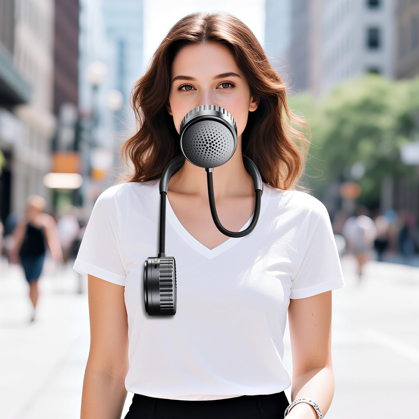Personal Wearable Laminar Air Purifier (High efficient and none ozone)