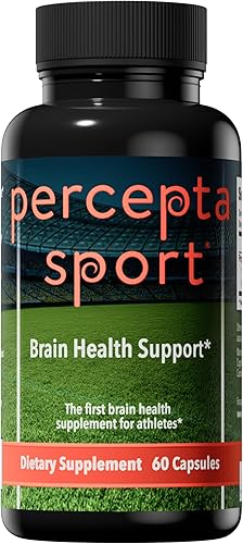 Miniatura 1 de Percepta Suplemento cerebral deportivo para atletas - Suplemento natural para la salud cerebral a base de plantas - Mejora el rendimiento, la