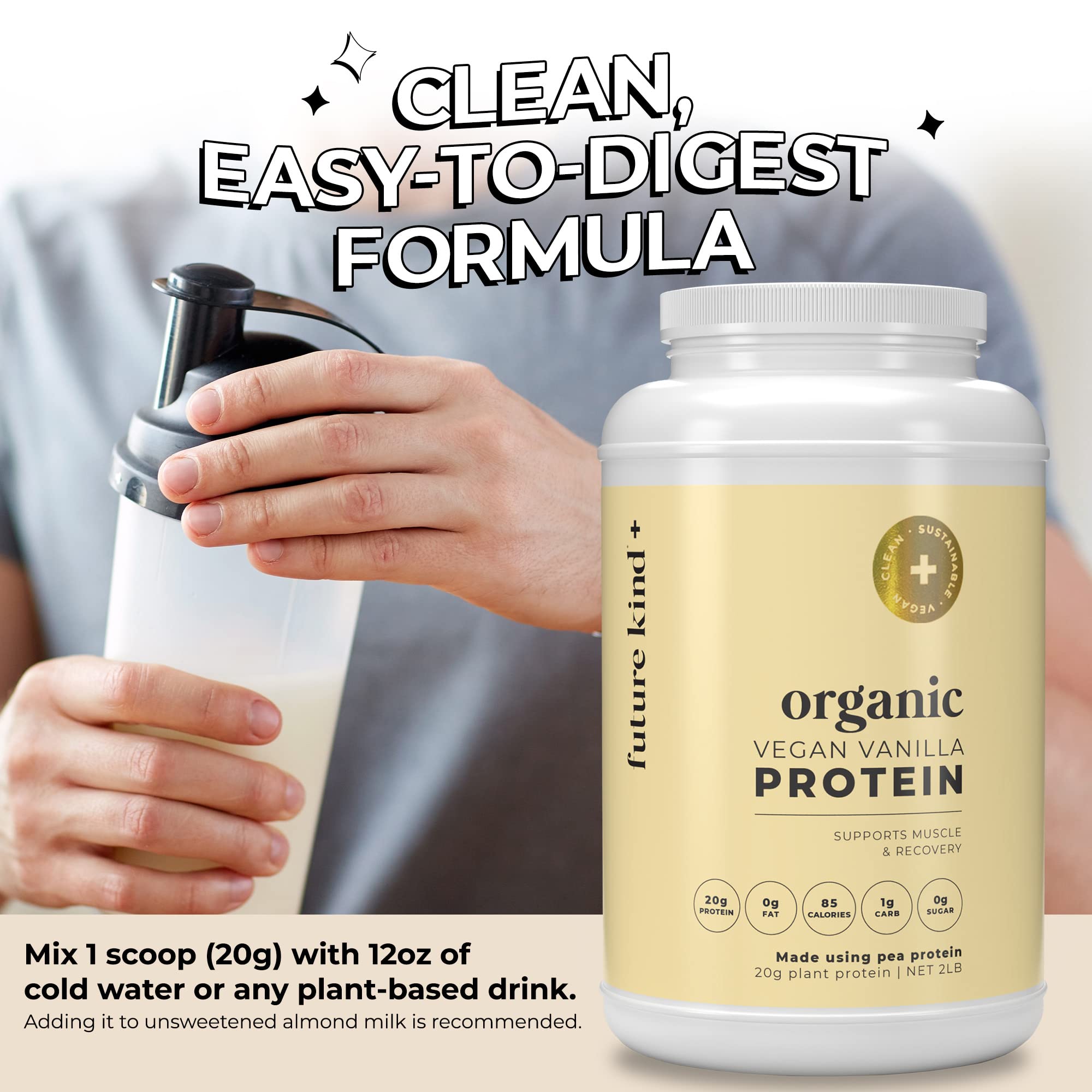 Buy Future Kind Vegan Protein Powder PlantBased Protein Shake for