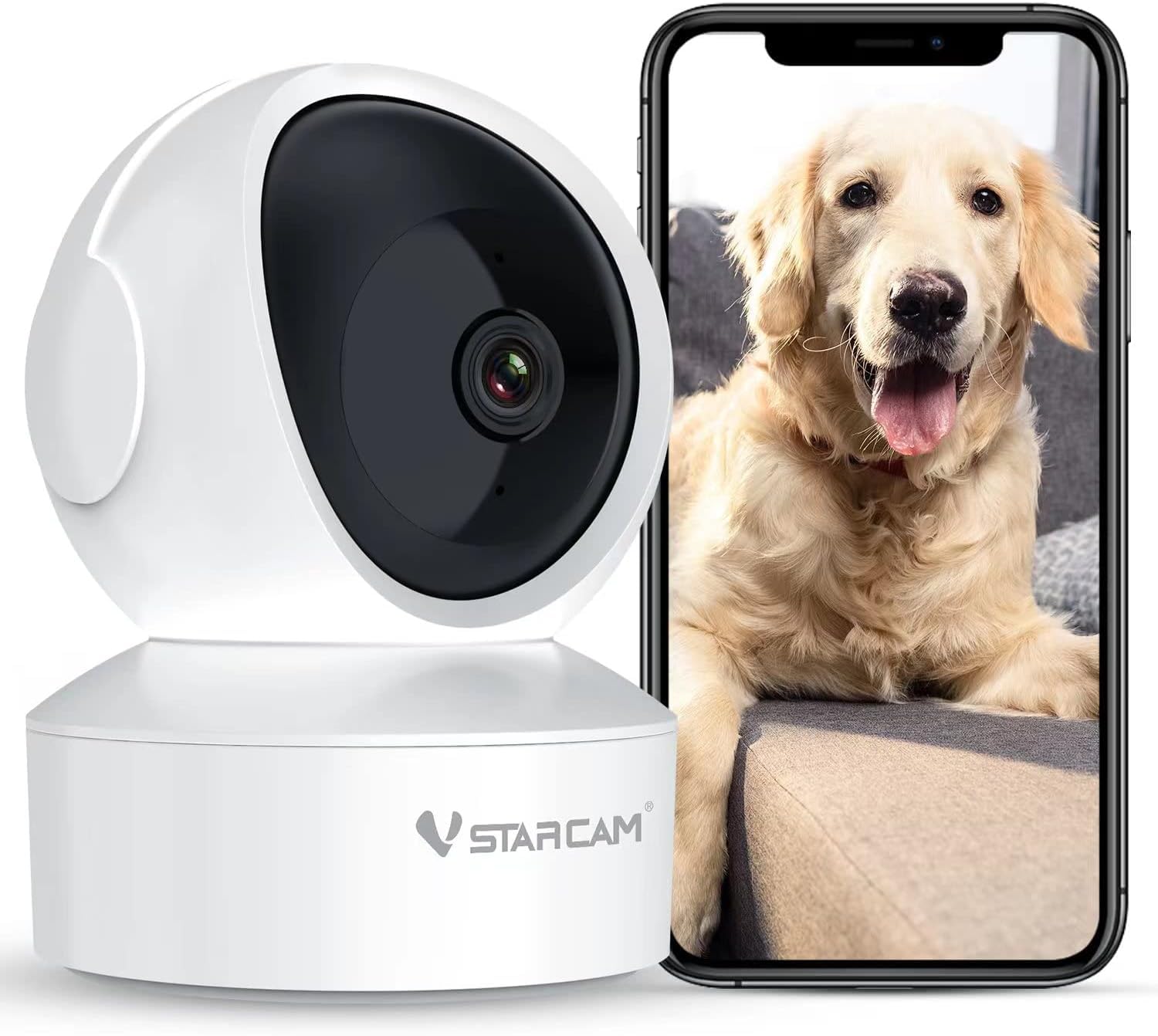 Amazon.co.jp: VStarcam 防犯カメラ ワイヤレス CS49 見守りカメラ