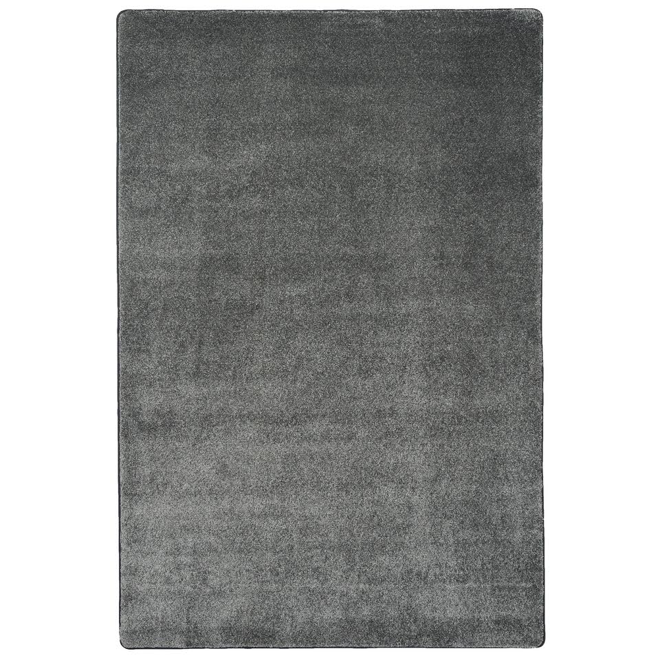 Snapstyle Hochflor Luxus Velours Teppich Touch Anthrazit in 24 Größen