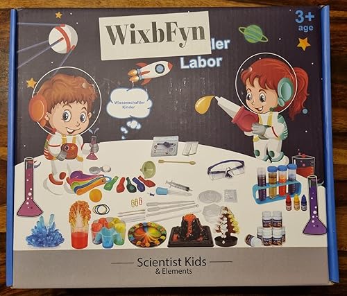 Miniatura 7 de Juego de 56 experimentos para niños, kits de experimentos científicos de laboratorio escolar, regalos educativos para niños y niñas, de 3 a 9 años,