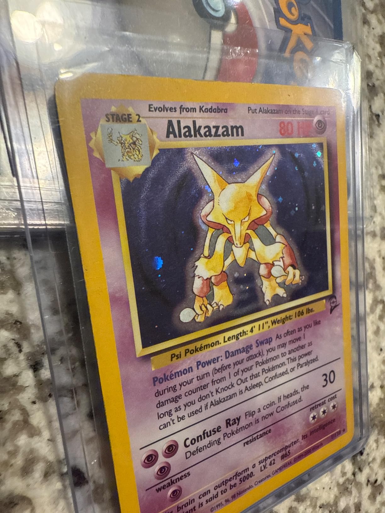 Pokmon Buy Pokemon - Alakazam (1) - Base Set 2 - Holo at Ubuy India