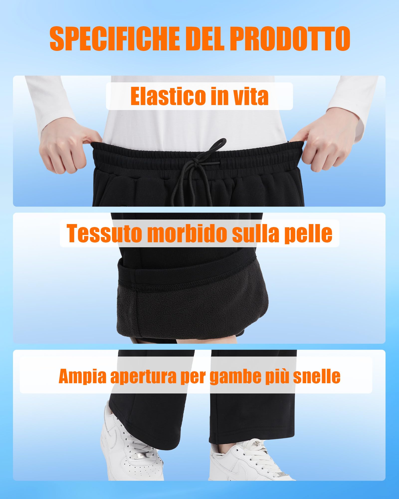 CYCYHEAT Pantaloni Riscaldati Uomo & Donna con Batteria 7,4V 20000mAh e Controllo 4-in-1 – Pantaloni Termici Impermeabili Tecnologia