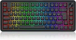 Teclado Magnético Gamer Redragon Stormhunter RGB Preto 75% ABNT2 Switch Redragon UltraMag Linear K721RGB-M