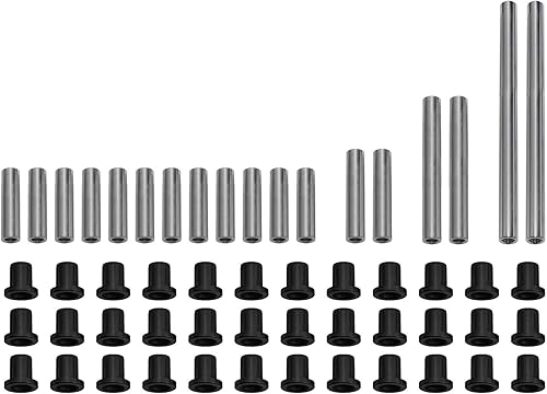 Vista 5 de SuperATV UHMW Kit de bujes de brazo A para 2013+ Polaris Ranger XP 900/2014+ Polaris Ranger XP 900 Crew Juego completo de bujes delanteros