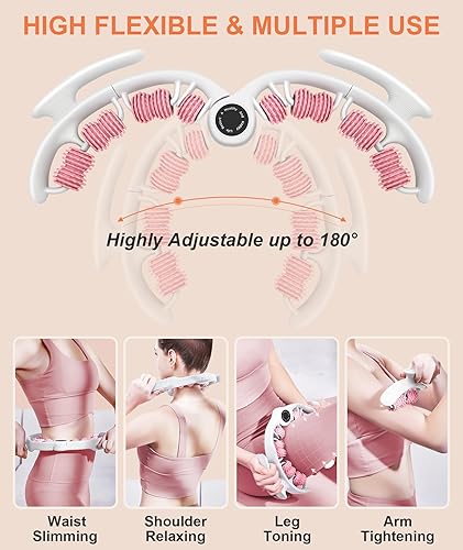 Miniatura 5 de KESHWELL Rodillo de masaje, herramienta de masaje para celulitis, removedor de celulitis para piernas, rodillo muscular de espuma para relajación