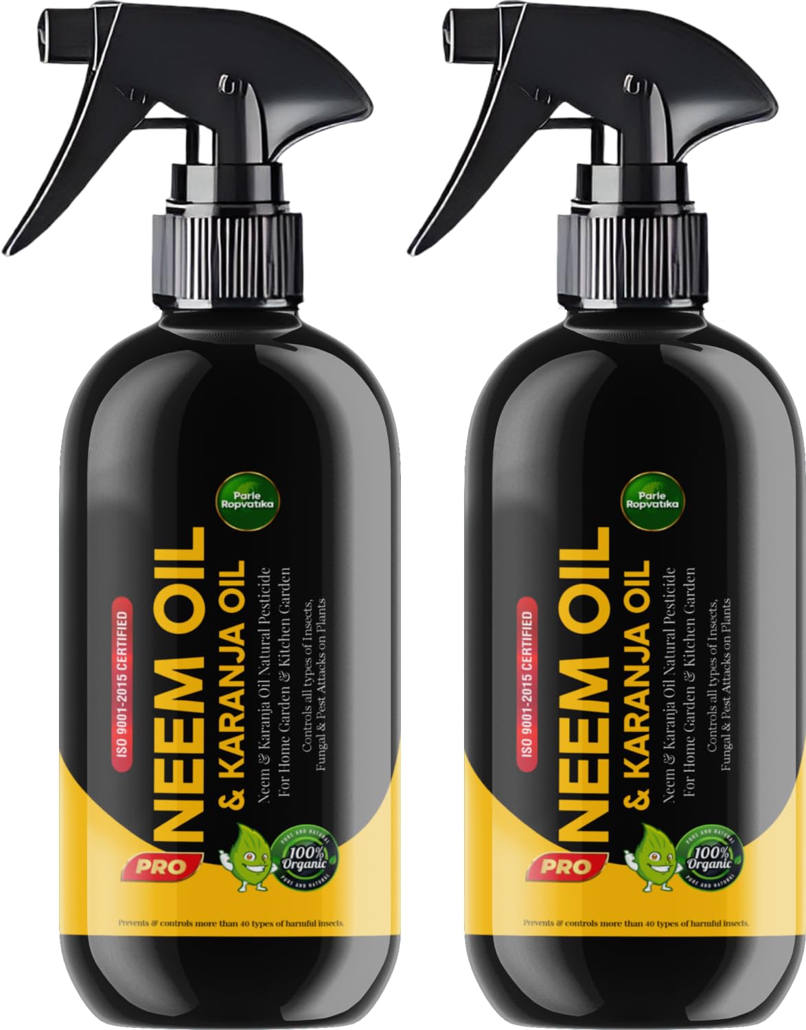 Neem Oil for Plants 500ml Pack of 2 Ready to Use Cold Pressed Neem Oil Spray | Gardening for Indoor Outdoor Plants | Balcony Terrace Kitchen Garden | Natural Water Soluble Plant Care-image-33