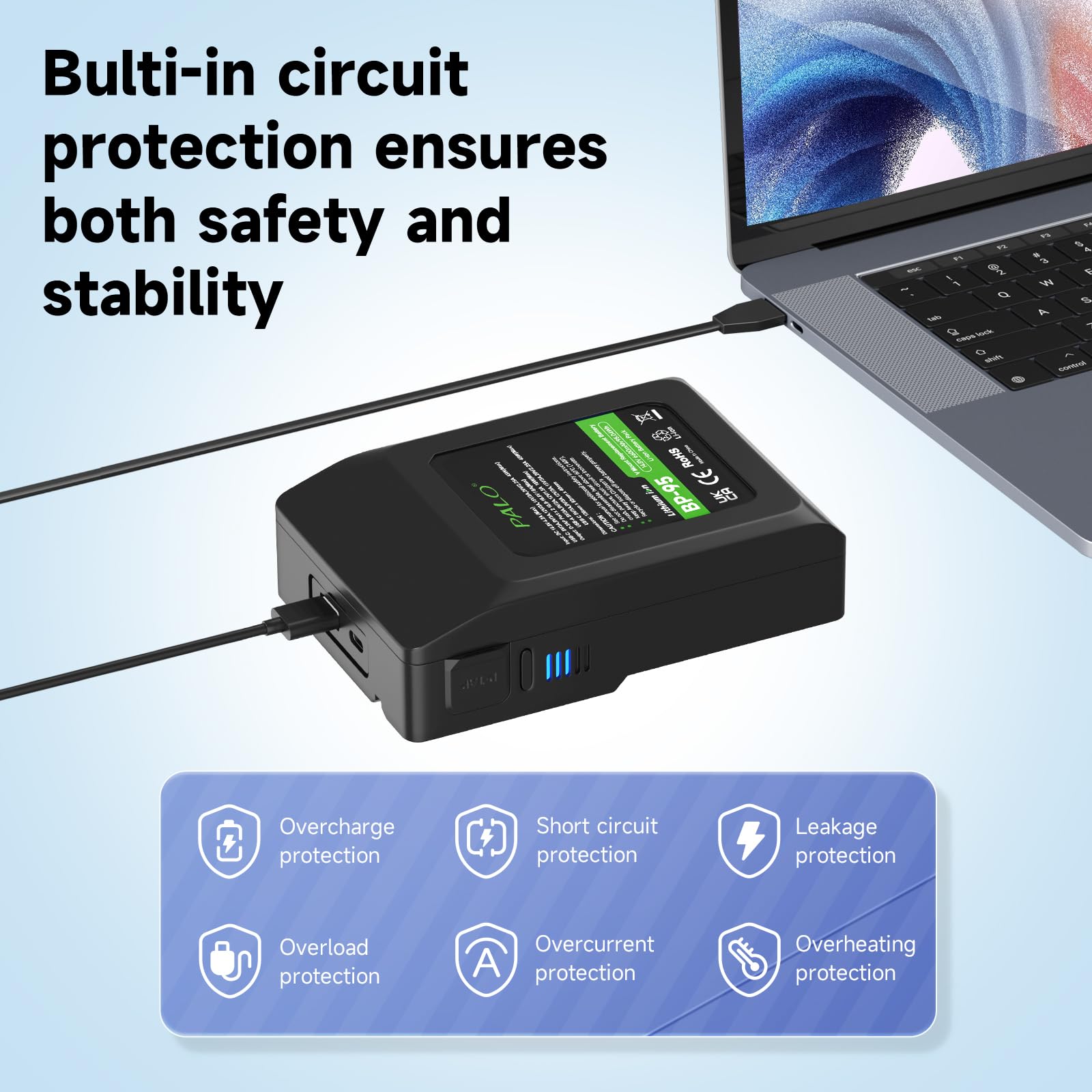 2 sztuki V Mount/V Lock akumulator 95 Wh 14,4 V 6600 mAh akumulator litowo-jonowy do kamer wideo Broadcast, kompatybilny z Sony HDCAM, XDCAM, aparatami cyfrowymi i innymi kamerami