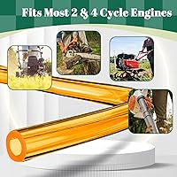 Vista 4 de Kit de línea de combustible de TPU premium, 3 tamaños (3 mm ID/5 mm OD, 5 mm ID/8 mm OD, 6 mm ID/9 mm OD), 2 m cada uno, con 12 abrazaderas