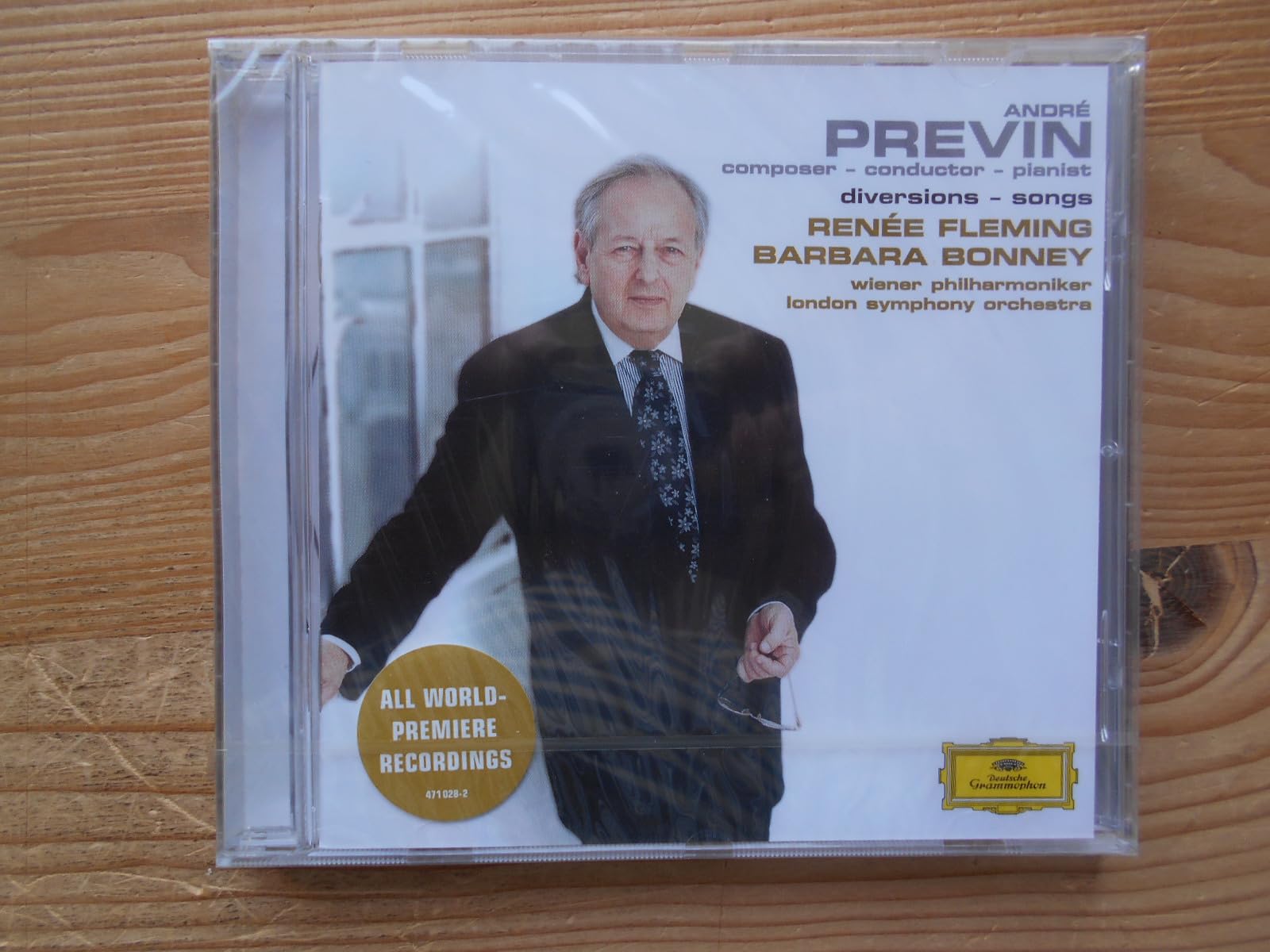 Diversions: Songs [Audio CD] Previn; Bonney; Fleming; Lso and Vpo