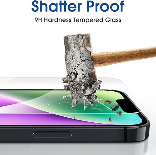 Vista 64 de amFilm Paquete de 2 protectores de pantalla de vidrio OneTouch para iPhone 11 Pro Max (6.5 pulgadas) con kit de fácil instalación