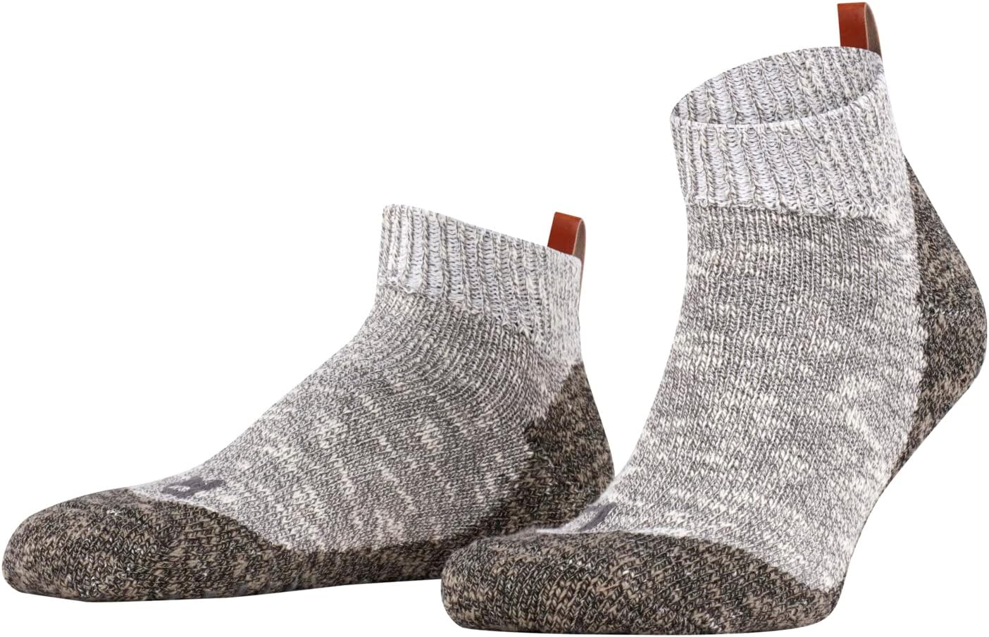 Men's Lodge Homepad Slipper Socks Anti-Slip Printed Nubs On Sole Improved Grip Thin Plush Sole Flat Seam In Toe Area Breathable Cotton 1 Pair