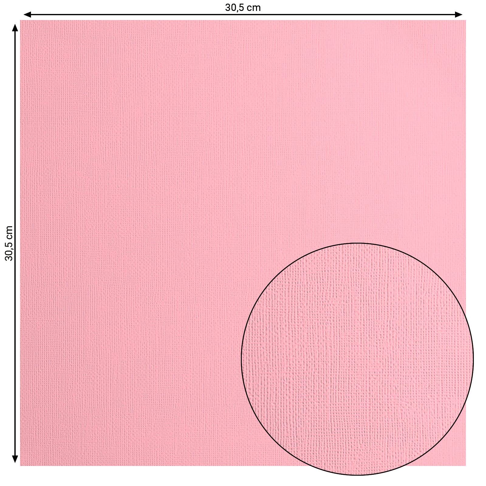 Florence Cardstock Textured, Coloured Card Making Supplies 12 x 12 inch, Pink, 20 Sheets - Image 2