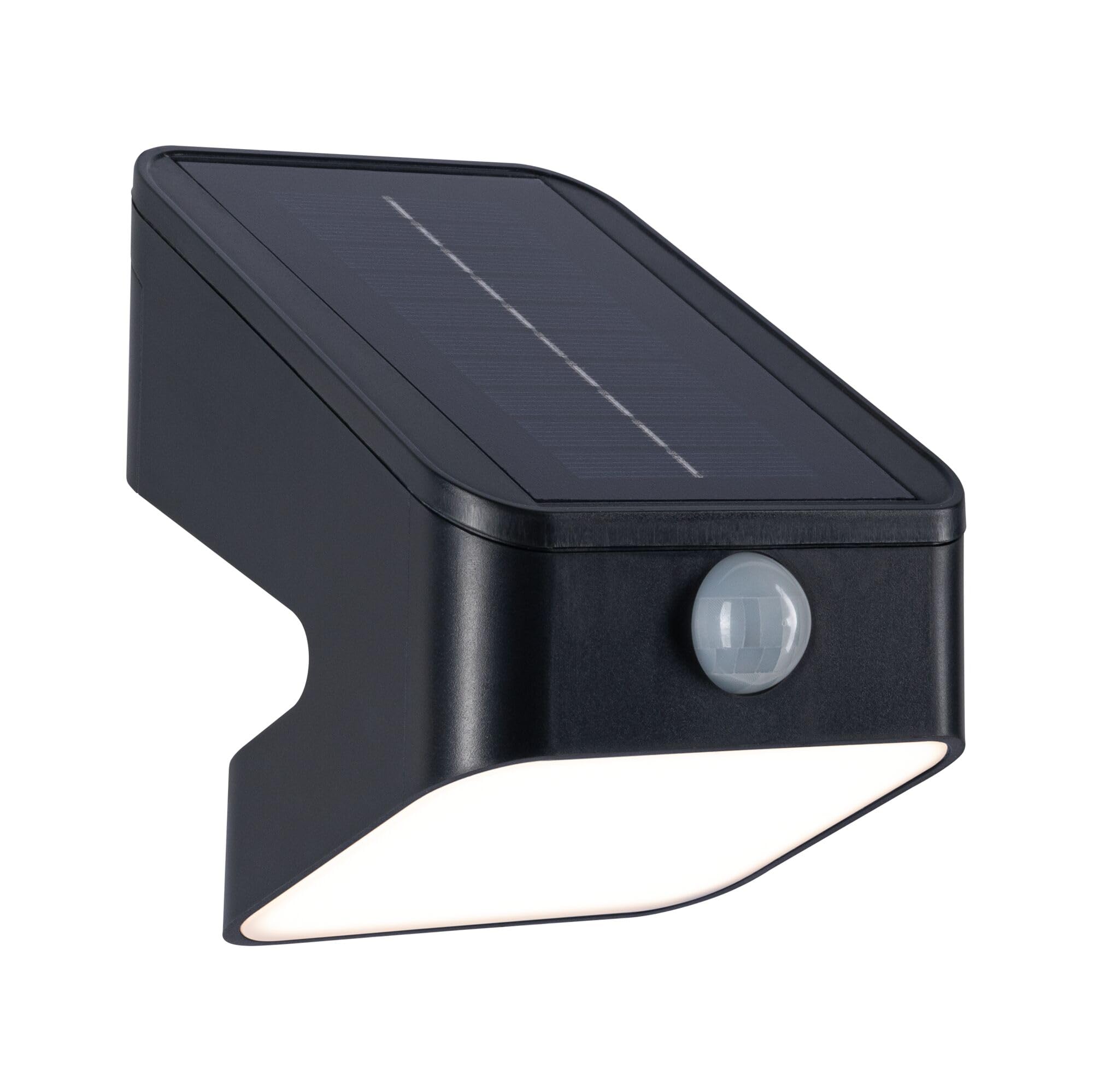 Paulmann 94608 Solarna myjka ścienna LED LeslyTwilight Controlled Motion Detector (IR) IP65Square 113x126mm3000K 5,5W 400lmantracyt plastik