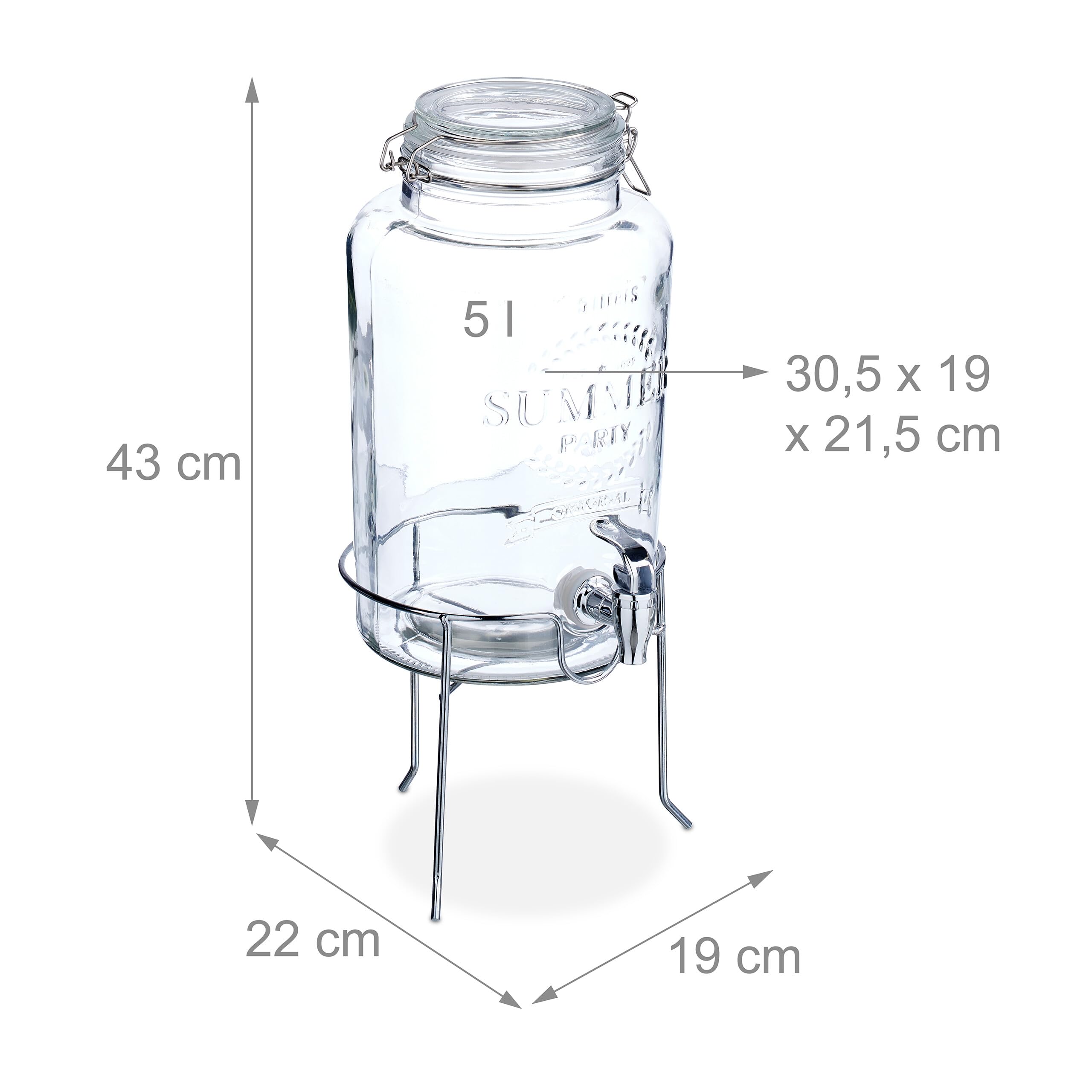 Wasserbehälter Mit Hahn Relaxdays Getränkespender Mit Ständer – 5 Wasserbehälter Mit Hahn Relaxdays Getränkespender Mit Ständer – 5