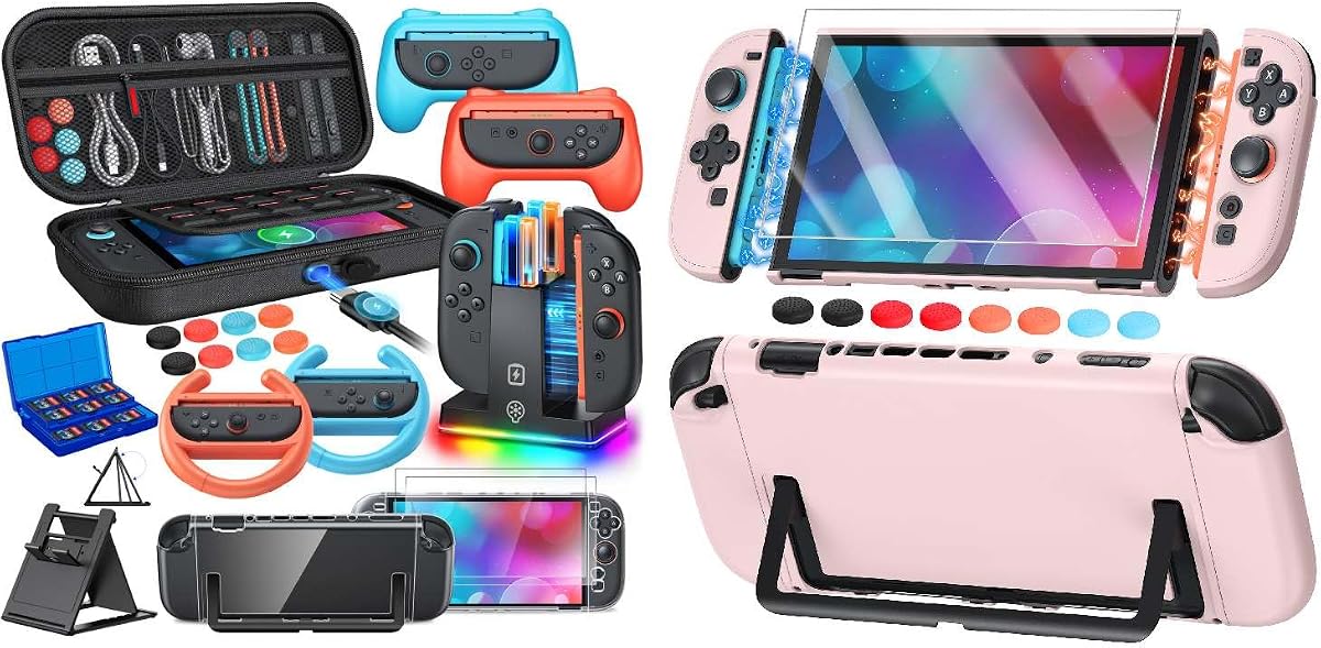 Switch 2 Cover Case and Switch 2 Accessories