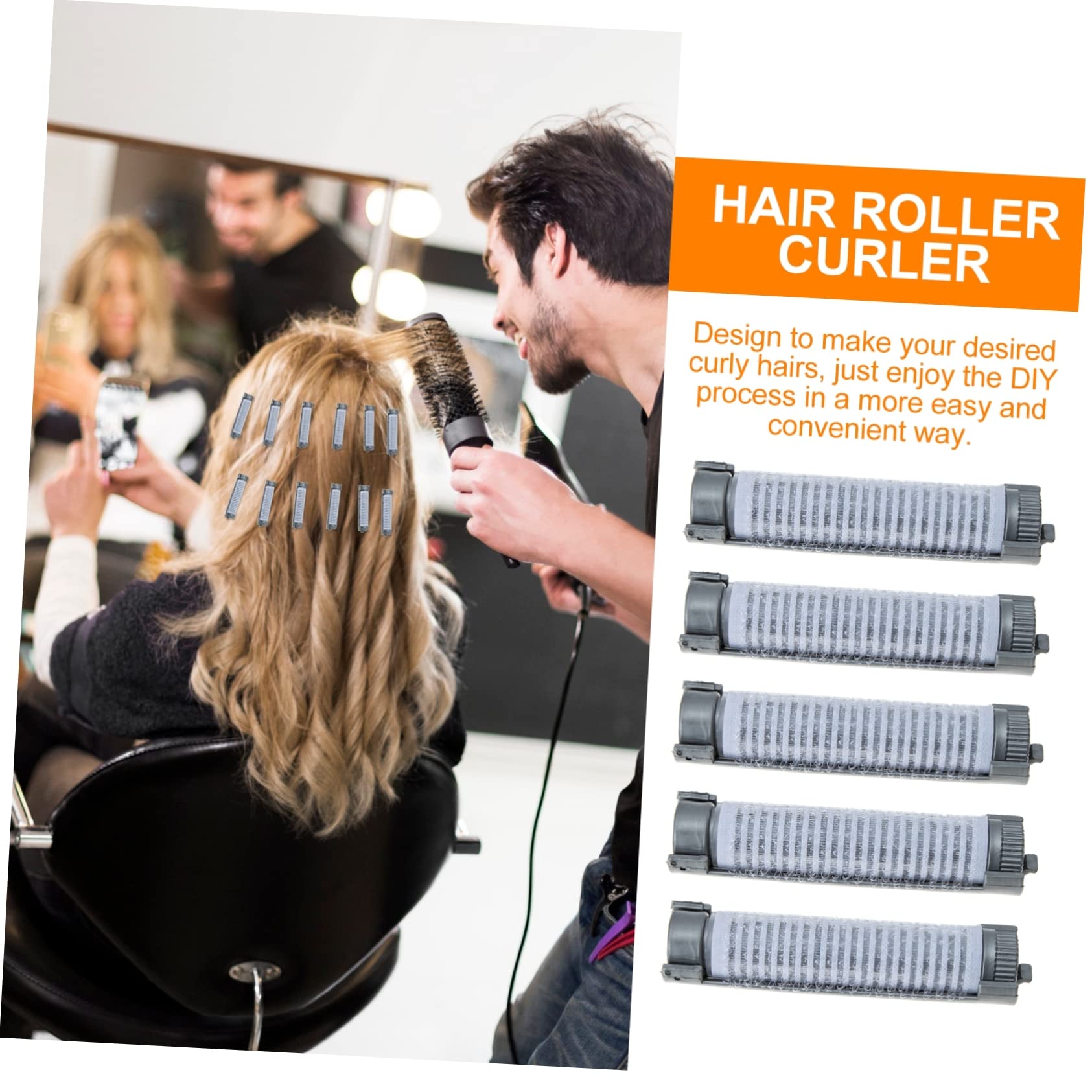 Beavorty 3 Juegos De Rizadores De Pelo Autosujetables Para Peinar El Cabello Rodillos De Peluquería Para Salón En Casa Fáciles De Usar 20 Unidades X 3
